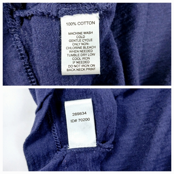 Ann Taylor Loft Blue Pleated Button Sleeve Shirt XS V-Neck Lace-Up Tie - Picture 5 of 5